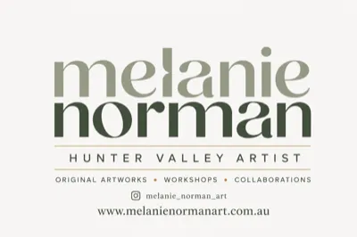 Melanie Norman Artist logo